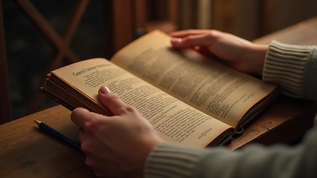 Hands turning the page of a pressed penny album