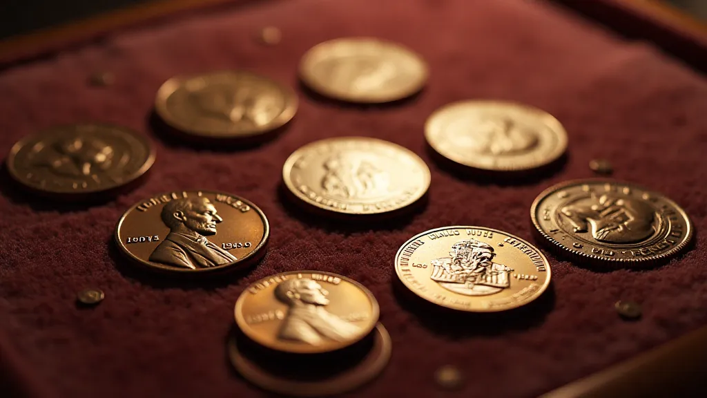 Collection of rare pressed pennies